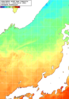 NOAA人工衛星画像:日本海, 1週間合成画像(2026/05/12～2026/05/18UTC)