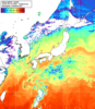 NOAA人工衛星画像:日本全域, 1日合成画像(2026/05/19UTC)