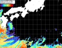 NOAA人工衛星画像:黒潮域, パス=20260602 11:30 UTC
