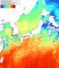 NOAA人工衛星画像:日本全域, 1日合成画像(2026/06/03UTC)
