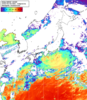 NOAA人工衛星画像:日本全域, 1日合成画像(2026/06/08UTC)