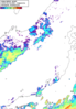 NOAA人工衛星画像:日本海, 1日合成画像(2026/06/08UTC)