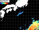NOAA人工衛星画像:黒潮域, パス=20260614 23:10 UTC