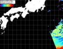 NOAA人工衛星画像:黒潮域, パス=20260616 10:00 UTC