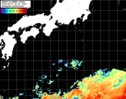 NOAA人工衛星画像:黒潮域, パス=20260617 23:50 UTC