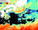 NOAA人工衛星画像:黒潮域, 1日合成画像(2026/06/18UTC)