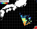 NOAA人工衛星画像:黒潮域, パス=20260620 10:50 UTC