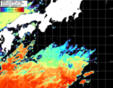 NOAA人工衛星画像:黒潮域, パス=20260620 12:00 UTC