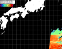 NOAA人工衛星画像:黒潮域, パス=20260620 22:40 UTC