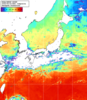 NOAA人工衛星画像:日本全域, 1日合成画像(2026/06/23UTC)
