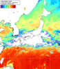 NOAA人工衛星画像:日本全域, 1日合成画像(2026/06/24UTC)