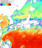 NOAA人工衛星画像:日本全域, 1日合成画像(2026/06/25UTC)