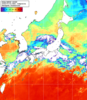 NOAA人工衛星画像:日本全域, 1日合成画像(2026/07/01UTC)