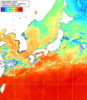 NOAA人工衛星画像:日本全域, 1日合成画像(2026/07/02UTC)