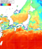 NOAA人工衛星画像:日本全域, 1日合成画像(2026/07/04UTC)