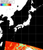 NOAA人工衛星画像:日本全域, 1日合成画像(2026/07/07UTC)