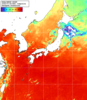 NOAA人工衛星画像:日本全域, 1日合成画像(2026/07/28UTC)