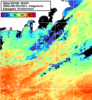 NOAA人工衛星画像:神奈川県近海, 1日合成画像(2026/08/03UTC)
