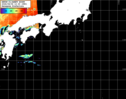 NOAA人工衛星画像:黒潮域, パス=20260806 12:30 UTC