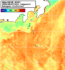 NOAA人工衛星画像:神奈川県近海, 1日合成画像(2026/08/07UTC)