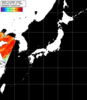 NOAA人工衛星画像:日本全域, パス=20260808 02:40 UTC