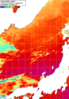 NOAA人工衛星画像:日本海, 1日合成画像(2026/08/08UTC)