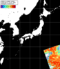 NOAA人工衛星画像:日本全域, パス=20260813 10:00 UTC