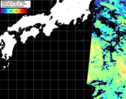 NOAA人工衛星画像:黒潮域, パス=20260812 22:50 UTC
