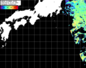 NOAA人工衛星画像:黒潮域, パス=20260813 10:30 UTC
