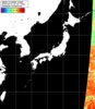 NOAA人工衛星画像:日本全域, パス=20260813 22:50 UTC