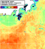 NOAA人工衛星画像:神奈川県近海, 1日合成画像(2026/08/14UTC)