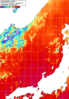 NOAA人工衛星画像:日本海, 1日合成画像(2026/08/14UTC)