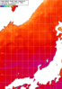 NOAA人工衛星画像:日本海, 1週間合成画像(2026/08/08～2026/08/14UTC)