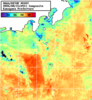 NOAA人工衛星画像:神奈川県近海, 1日合成画像(2026/08/15UTC)