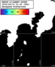 NOAA人工衛星画像:沿岸～伊豆諸島, パス=20260814 23:40 UTC