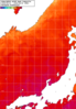 NOAA人工衛星画像:日本海, 1週間合成画像(2026/08/10～2026/08/16UTC)