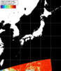 NOAA人工衛星画像:日本全域, パス=20260817 12:20 UTC