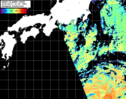NOAA人工衛星画像:黒潮域, パス=20260817 10:50 UTC