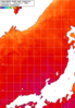 NOAA人工衛星画像:日本海, 1週間合成画像(2026/08/11～2026/08/17UTC)