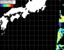 NOAA人工衛星画像:黒潮域, パス=20260817 23:10 UTC