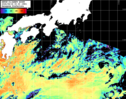 NOAA人工衛星画像:黒潮域, パス=20260818 00:30 UTC