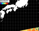 NOAA人工衛星画像:黒潮域, パス=20260818 12:00 UTC