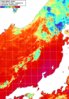 NOAA人工衛星画像:日本海, 1日合成画像(2026/08/18UTC)
