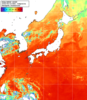NOAA人工衛星画像:日本全域, 1日合成画像(2026/08/19UTC)