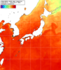 NOAA人工衛星画像:日本全域, 1週間合成画像(2026/08/13～2026/08/19UTC)