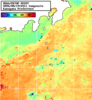NOAA人工衛星画像:神奈川県近海, 1日合成画像(2026/08/19UTC)