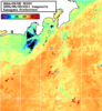 NOAA人工衛星画像:神奈川県近海, 1日合成画像(2026/08/20UTC)