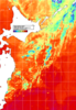NOAA人工衛星画像:親潮域, 1日合成画像(2026/08/20UTC)