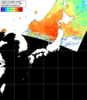 NOAA人工衛星画像:日本全域, パス=20260822 01:00 UTC
