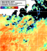 NOAA人工衛星画像:神奈川県近海, 1日合成画像(2026/08/22UTC)